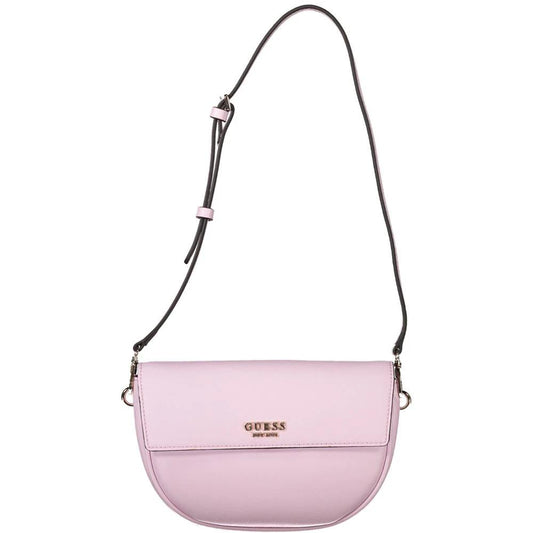 Guess Jeans Rosa Poliuretano Women Handbag by Guess Jeans