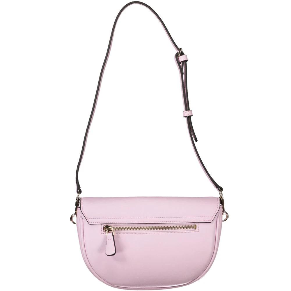 Guess Jeans Rosa Poliuretano Women Handbag by Guess Jeans