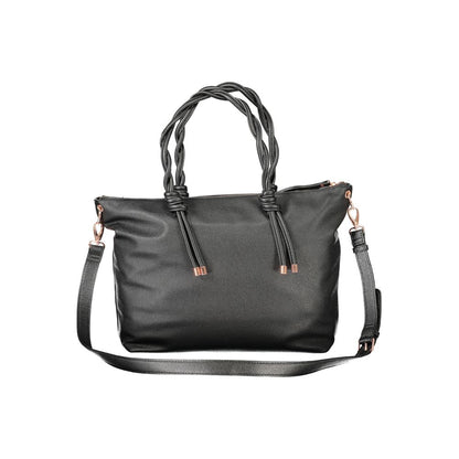 Valentino Black Polyethylene Handbag
