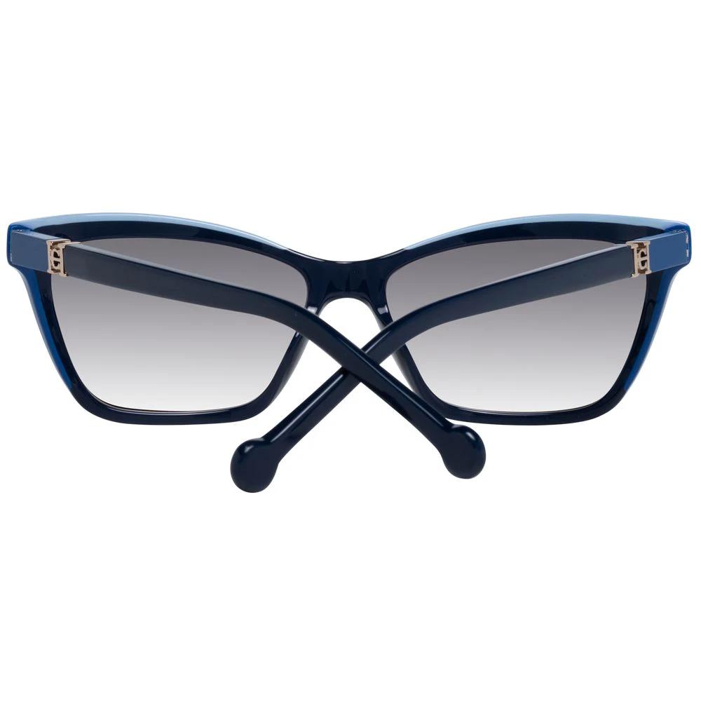 Carolina Herrera Blue Plastic Sunglasses by Carolina Herrera
