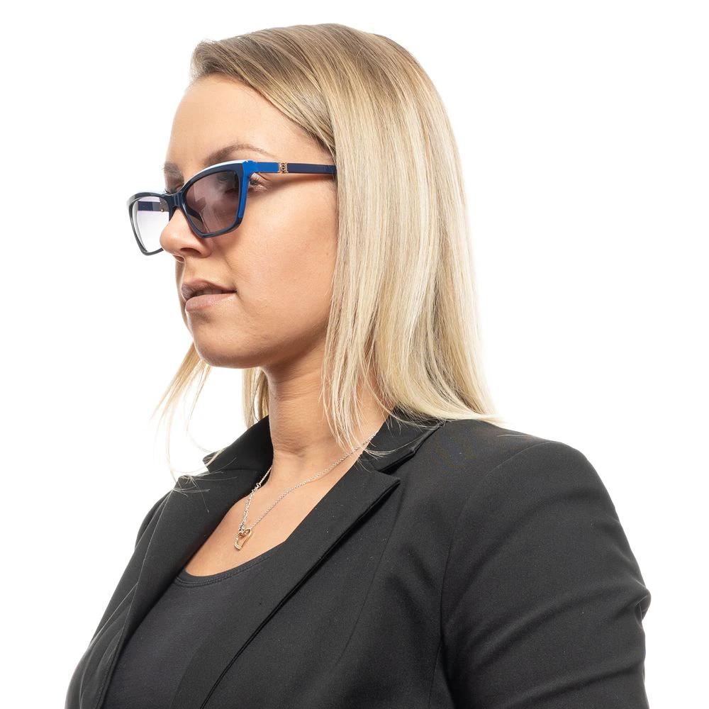 Carolina Herrera Blue Plastic Sunglasses by Carolina Herrera