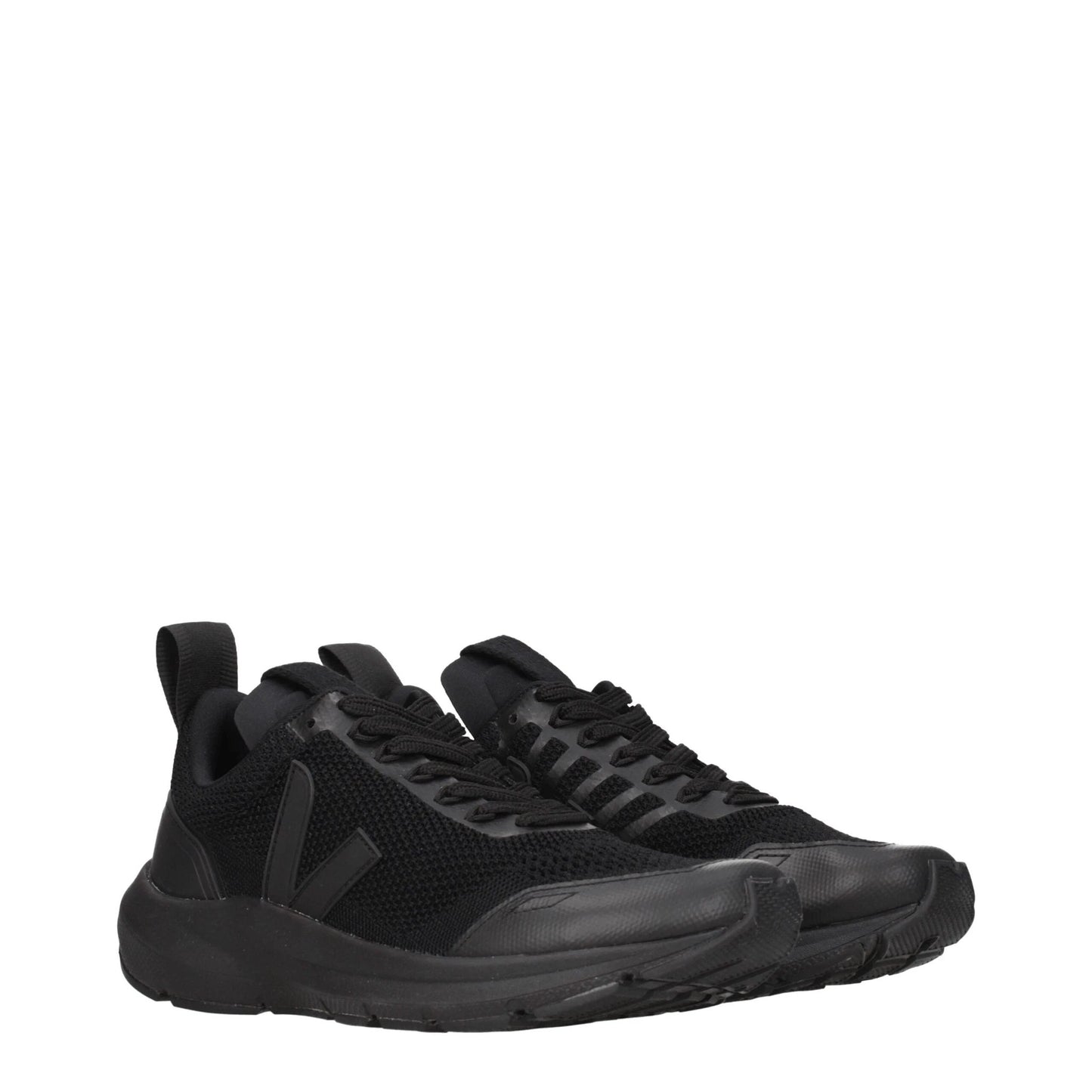 Veja Black Fabric Athletic Sneakers by Veja