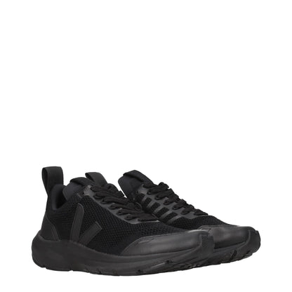 Veja Black Fabric Athletic Sneakers by Veja