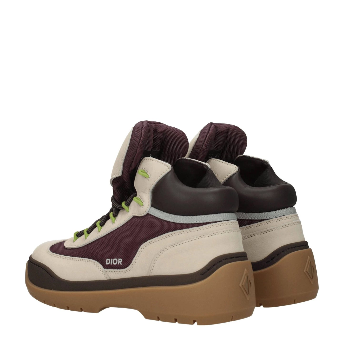 Christian Dior Beige Leather Ankle Boots by Christian Dior