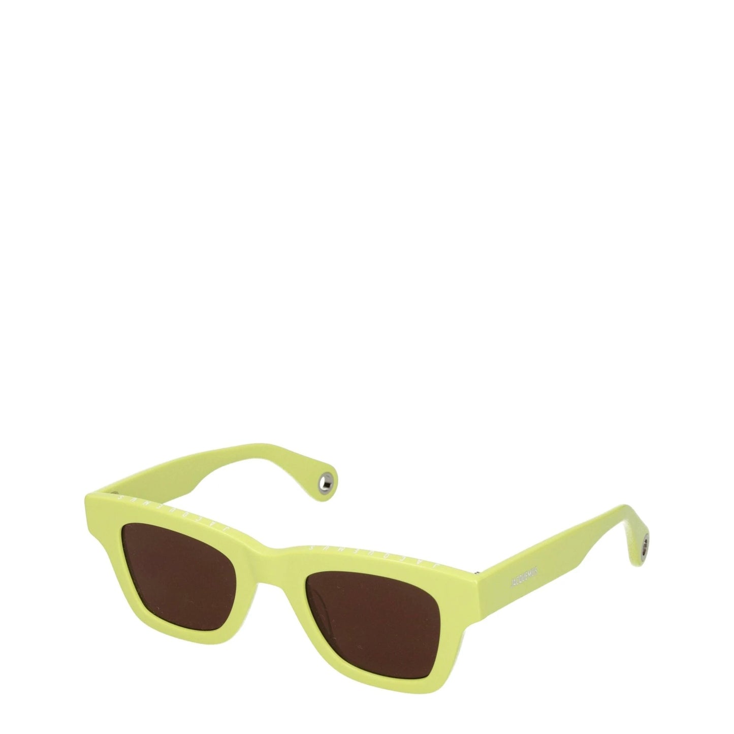 Jacquemus Yellow Acetate Sunglasses by Jacquemus