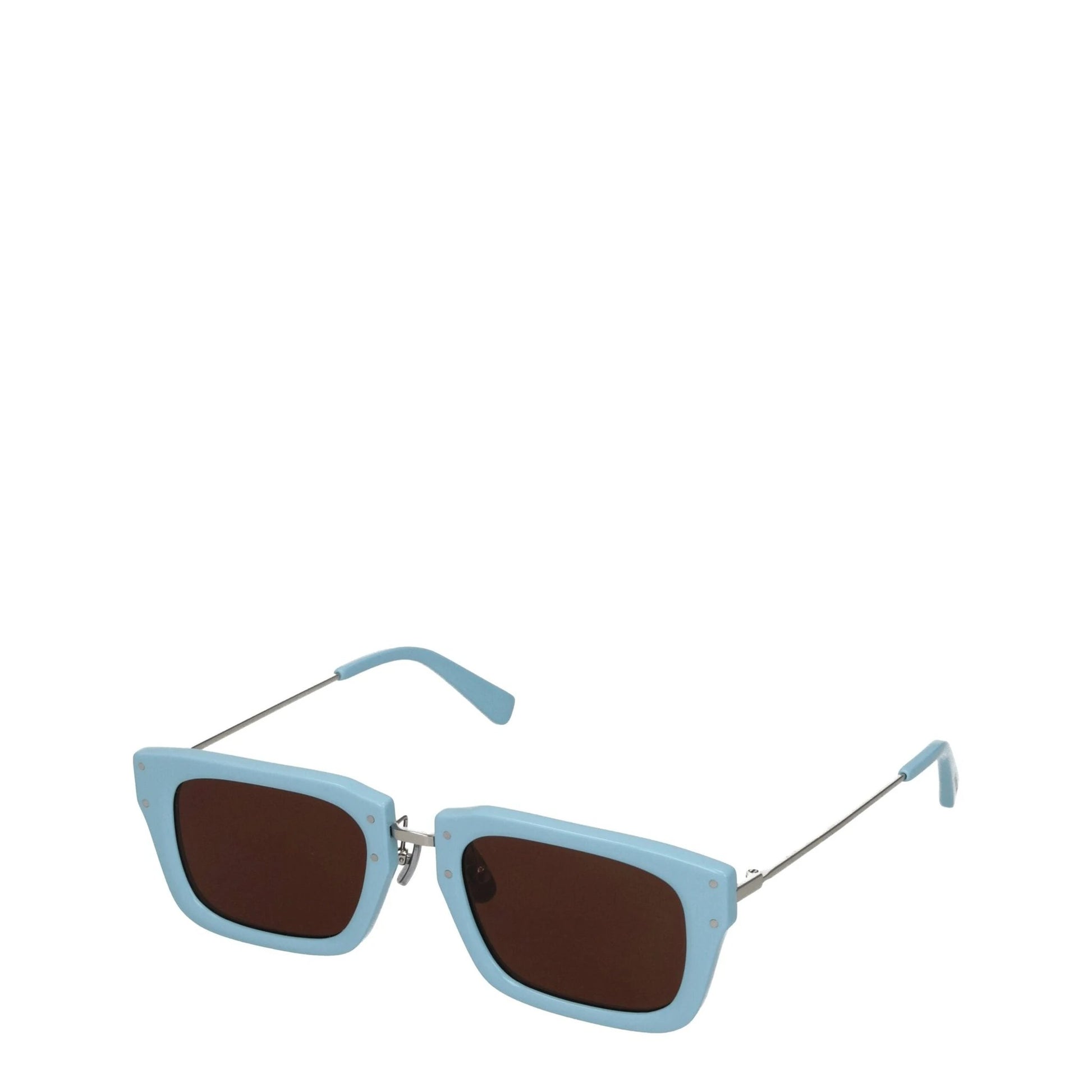 Jacquemus Light Blue Acetate Sunglasses by Jacquemus