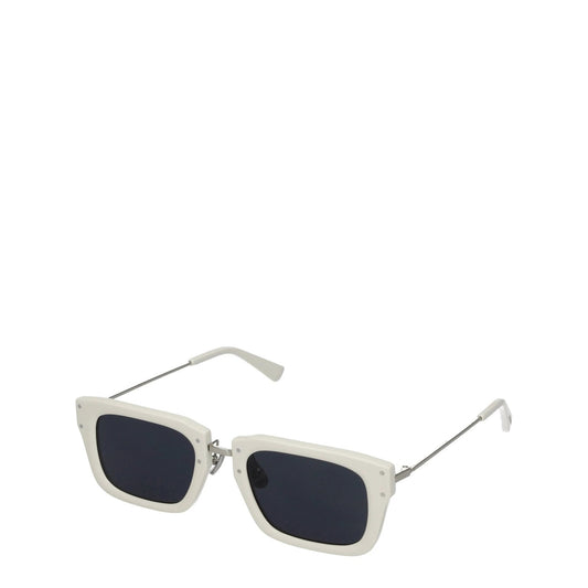 Jacquemus White Acetate Sunglasses by Jacquemus