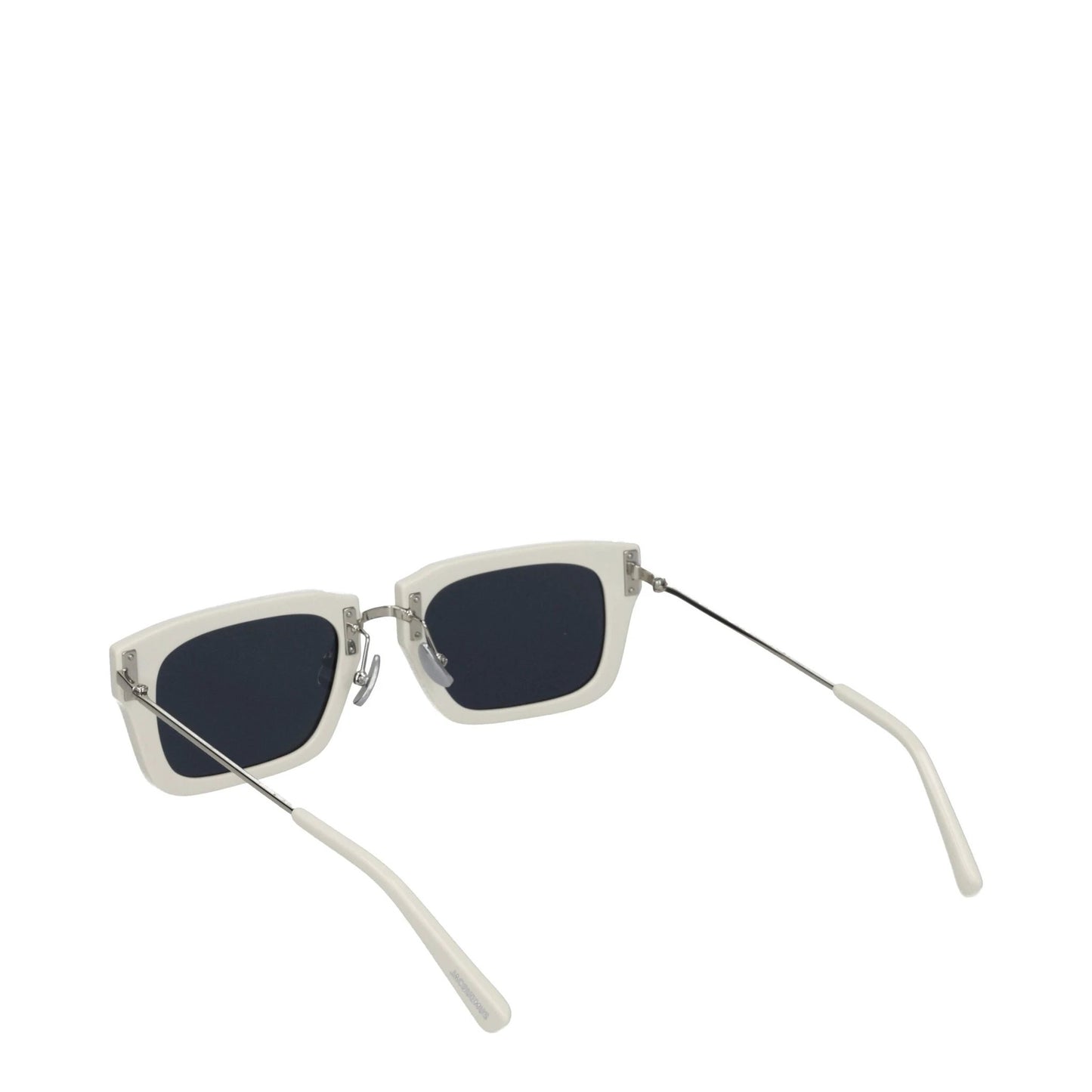 Jacquemus White Acetate Sunglasses by Jacquemus