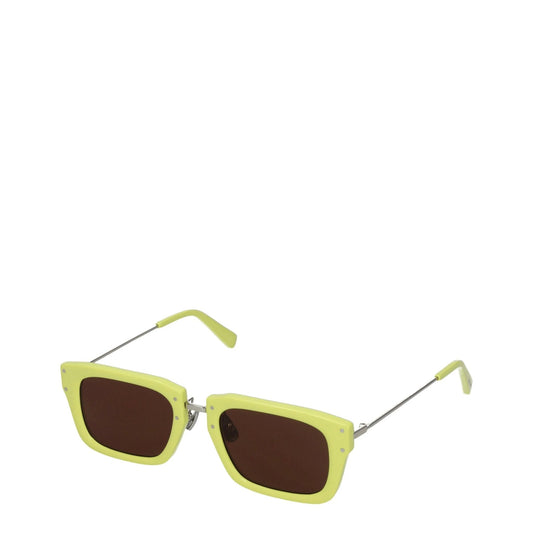 Jacquemus Yellow Acetate Sunglasses by Jacquemus