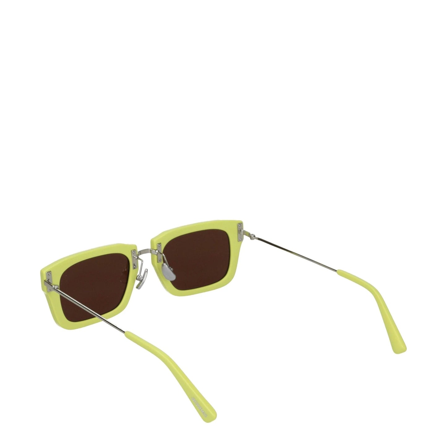 Jacquemus Yellow Acetate Sunglasses by Jacquemus
