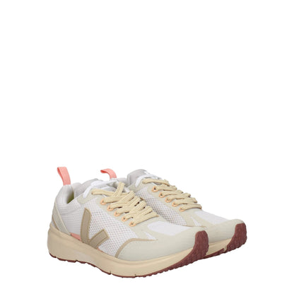 Veja Beige Fabric Athletic Sneakers by Veja
