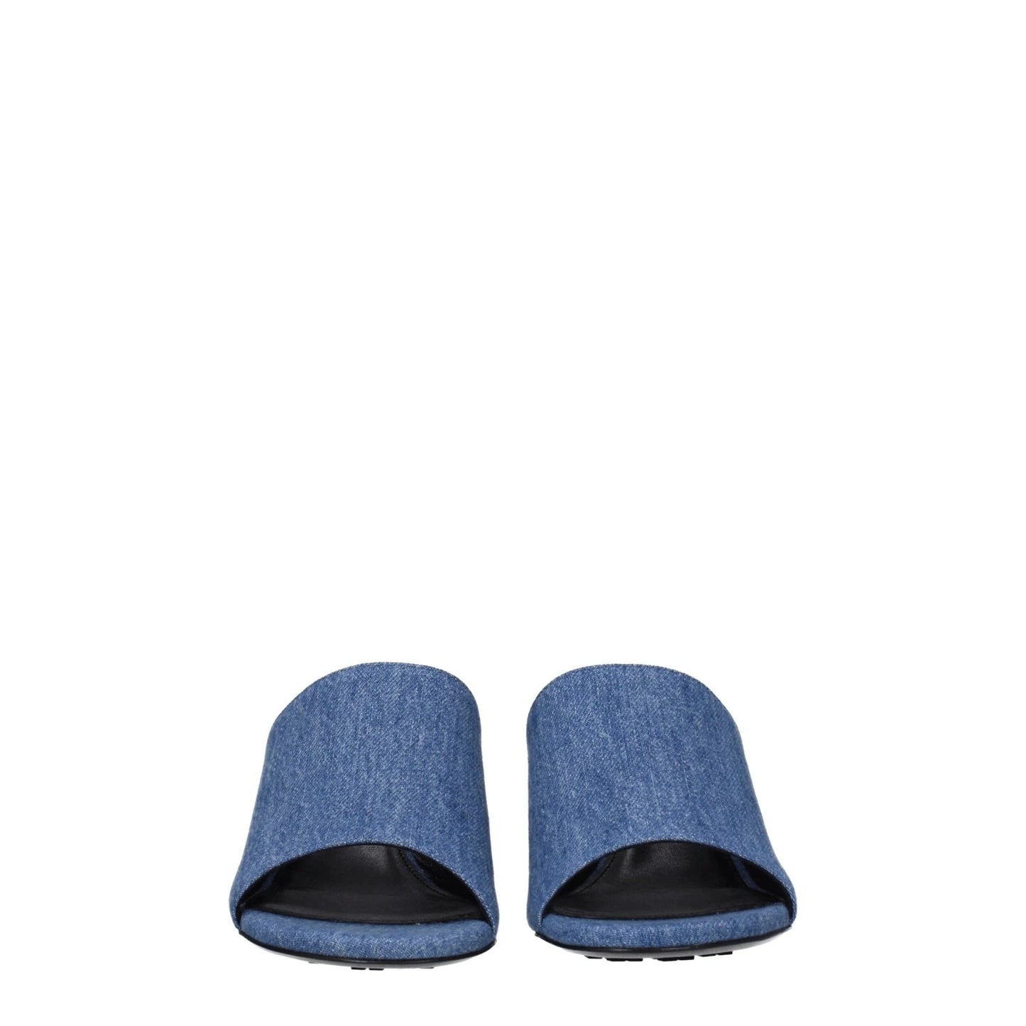 Givenchy Blue Fabric Platform Sandals by Givenchy