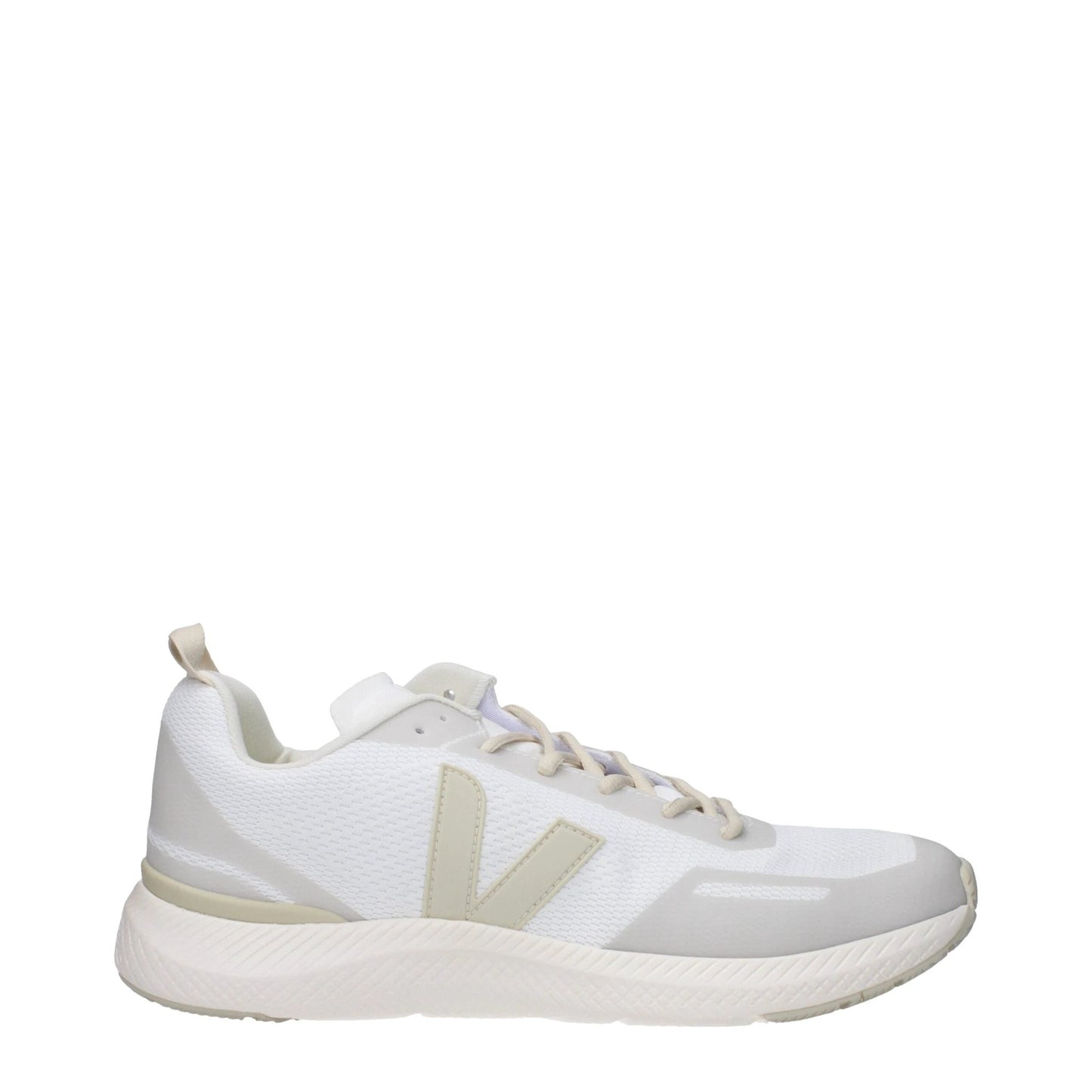 Veja White Fabric Athletic Sneakers by Veja