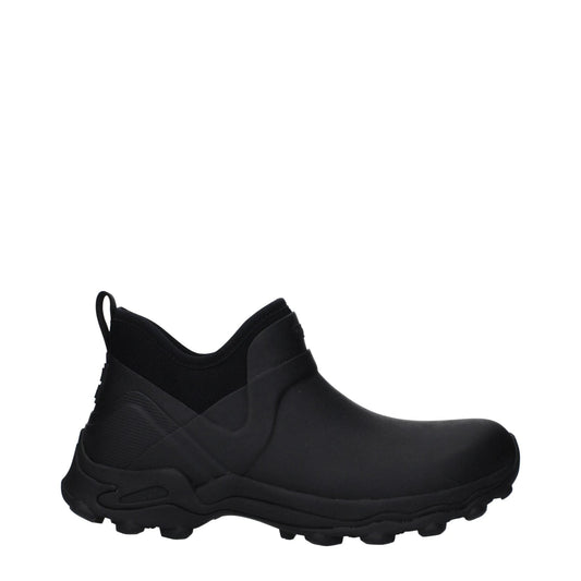 Givenchy Black Cotton Ankle Boots by Givenchy