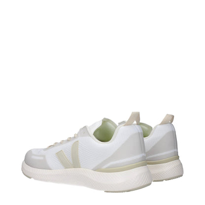 Veja White Fabric Athletic Sneakers by Veja