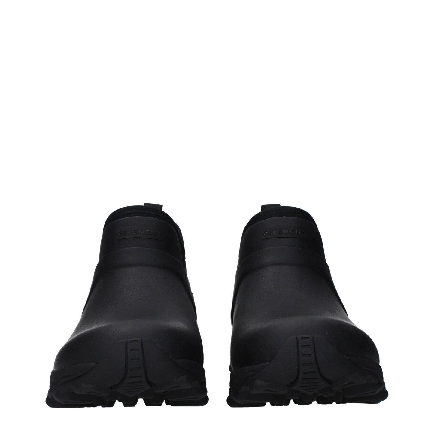 Givenchy Black Cotton Ankle Boots by Givenchy