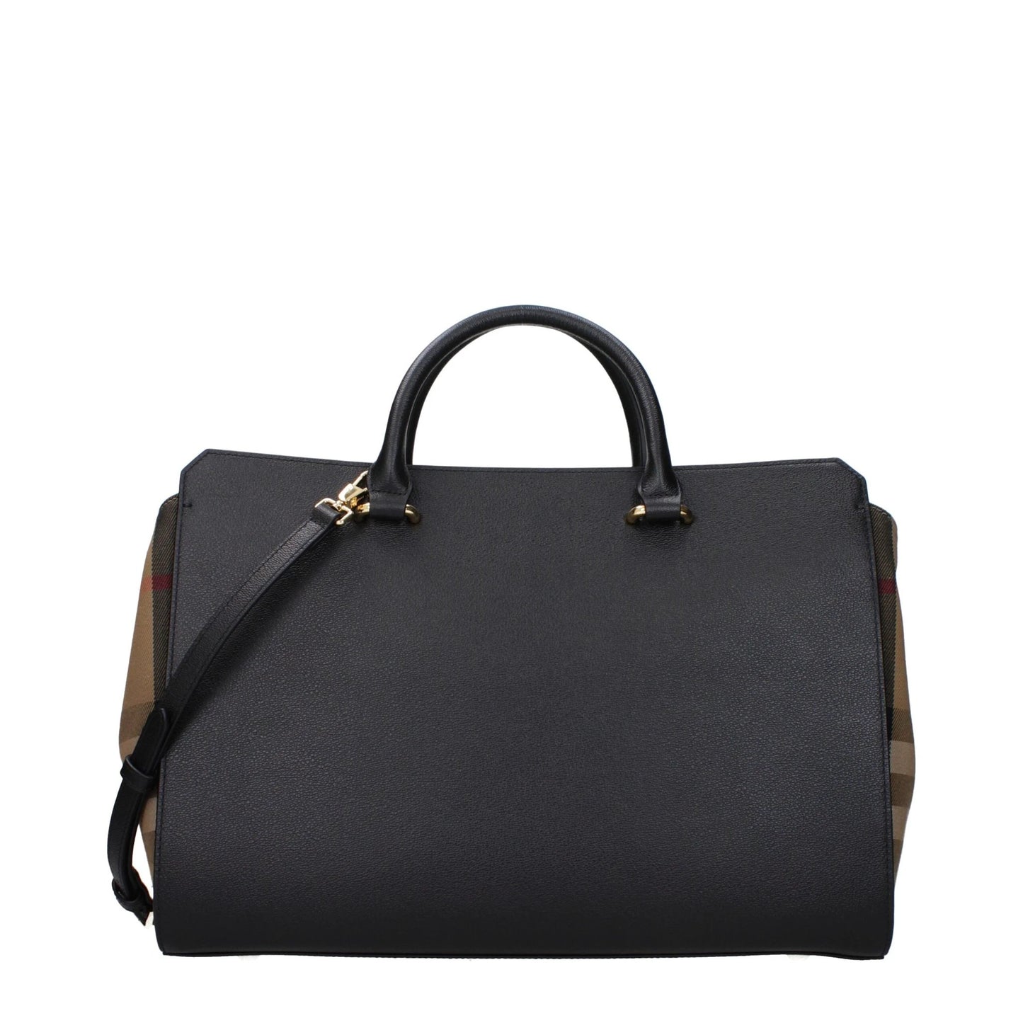 Burberry Black Leather Handbag by Burberry