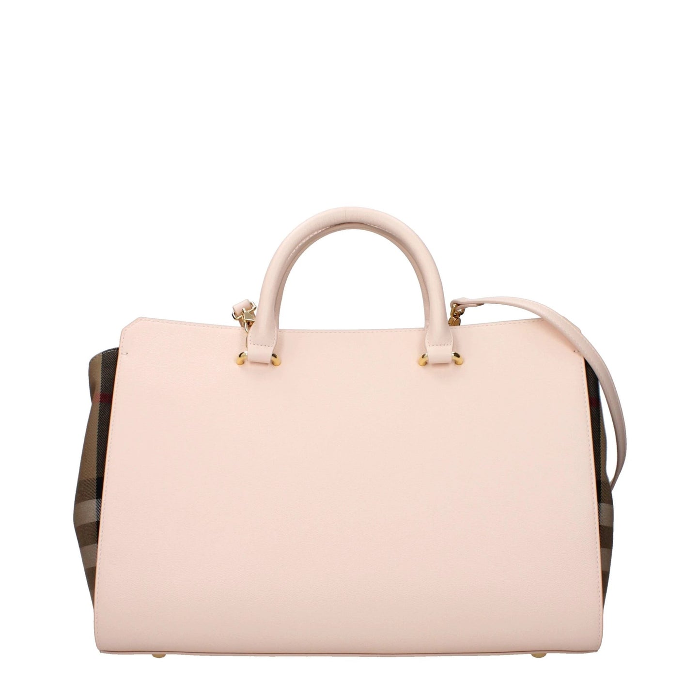 Burberry Pink Leather Handbag by Burberry