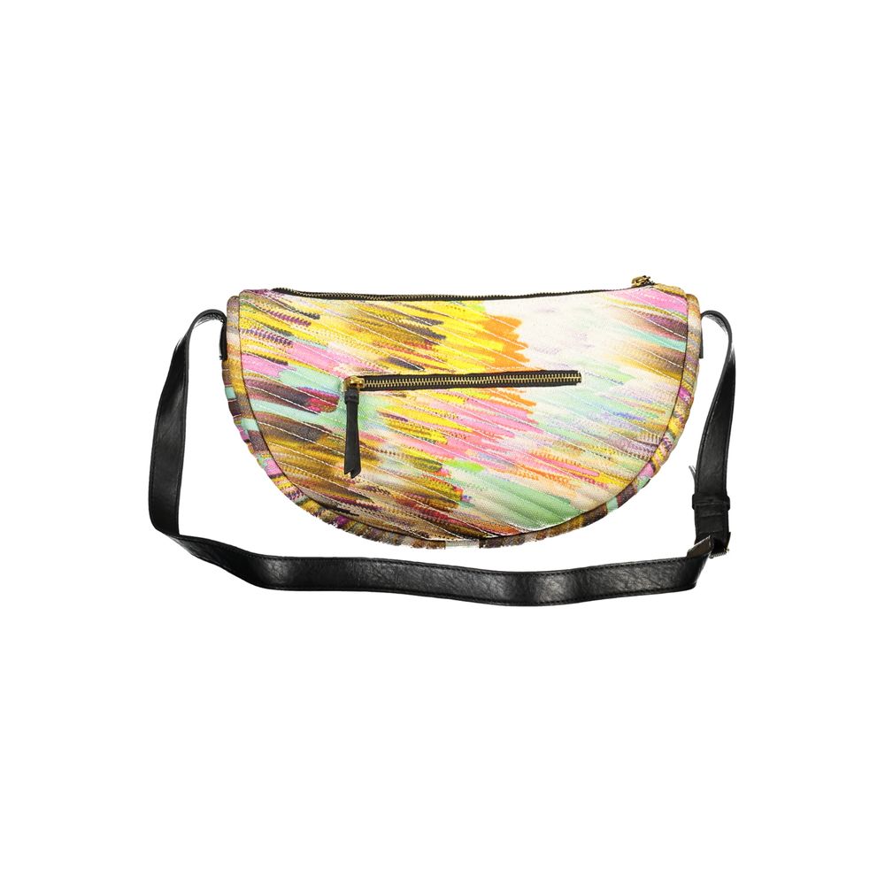 Sac porté épaule Desigual femme en polyester jaune – DE-28973