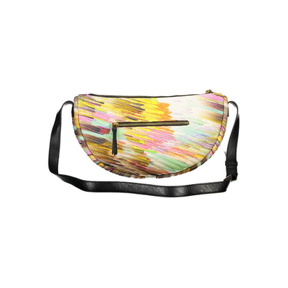 Sac porté épaule Desigual femme en polyester jaune – DE-28973