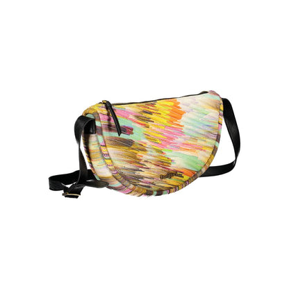 Sac porté épaule Desigual femme en polyester jaune – DE-28973