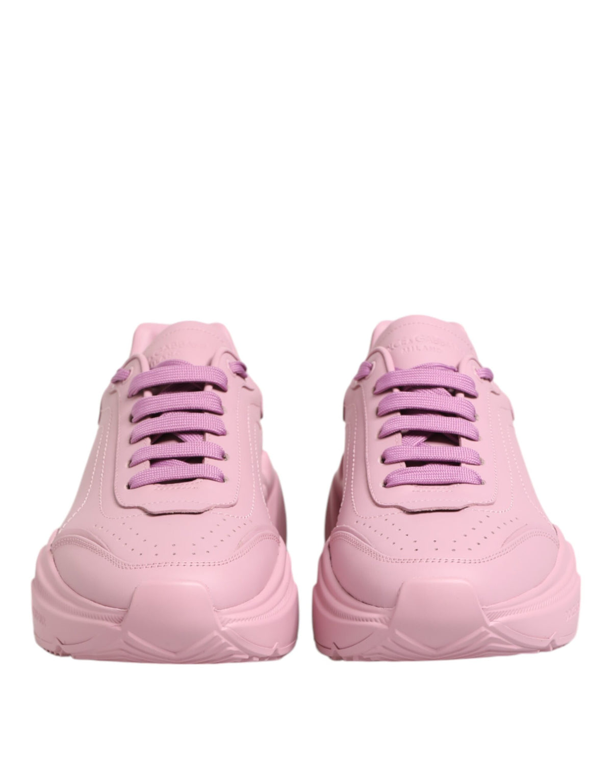 Baskets Dolce & Gabbana homme Daymaster en cuir de veau rose – MV8436