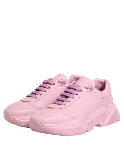 Baskets Dolce & Gabbana homme Daymaster en cuir de veau rose – MV8436