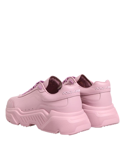 Baskets Dolce & Gabbana homme Daymaster en cuir de veau rose – MV8436