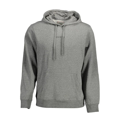Guess Jeans Grigio Organic Cotton Men's Sweatshirt by Guess Jeans