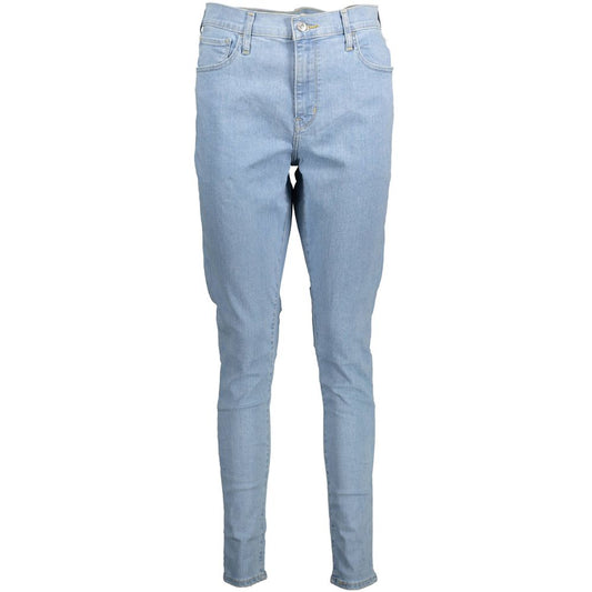 Jean Levi's femme super skinny en coton bleu clair – LE-11132