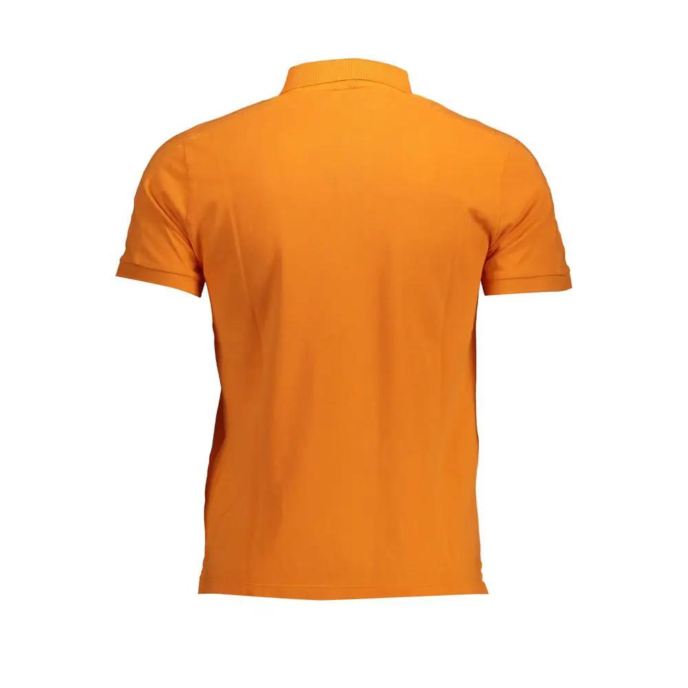 North Sails Arancione Cotton Men Polo by North Sails