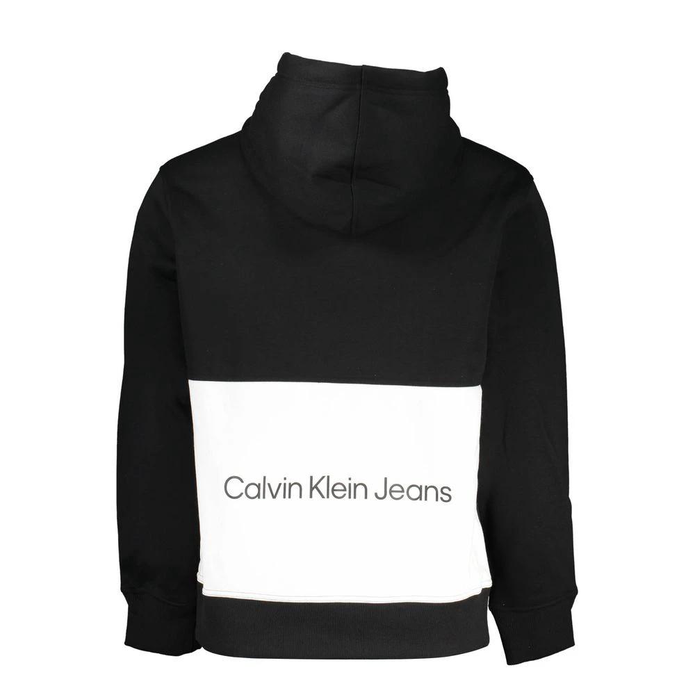 Calvin Klein Black Polyester Men's Sweatshirt by Calvin Klein
