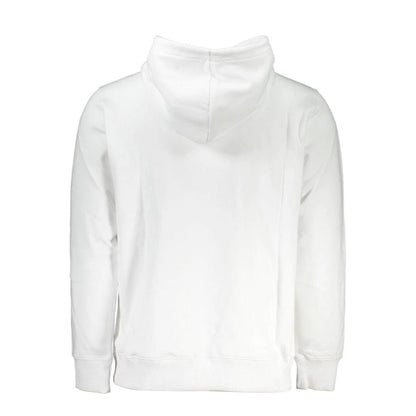 Calvin Klein White Cotton Men Sweatshirt by Calvin Klein