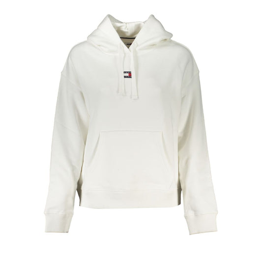 Tommy Hilfiger Bianco Cotton Women Sweatshirt