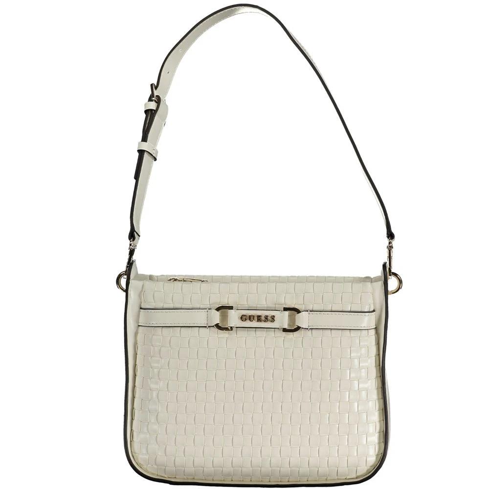Guess Jeans Bianco Poliuretano Woman Handbag by Guess Jeans