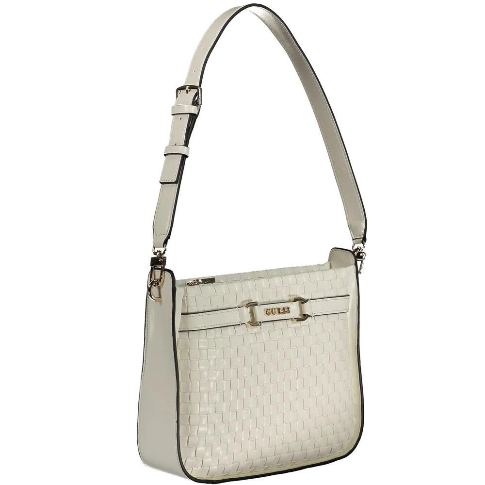 Guess Jeans Bianco Poliuretano Woman Handbag by Guess Jeans