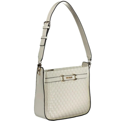 Guess Jeans Bianco Poliuretano Woman Handbag by Guess Jeans