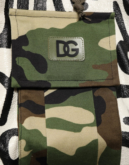 Dolce & Gabbana Multicolor Hooded DGMania Sweatshirt Sweater by Dolce & Gabbana