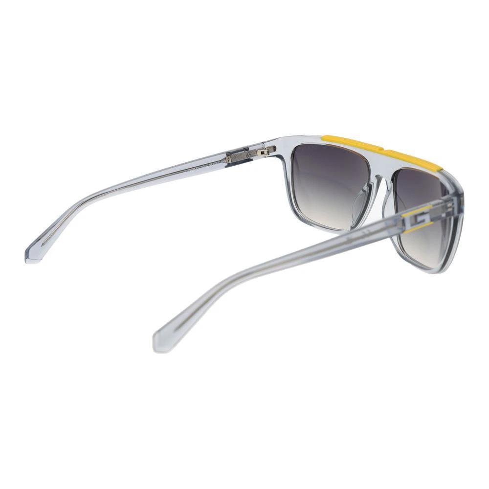 Guess Gray Stainless Steel Sunglasses by Guess