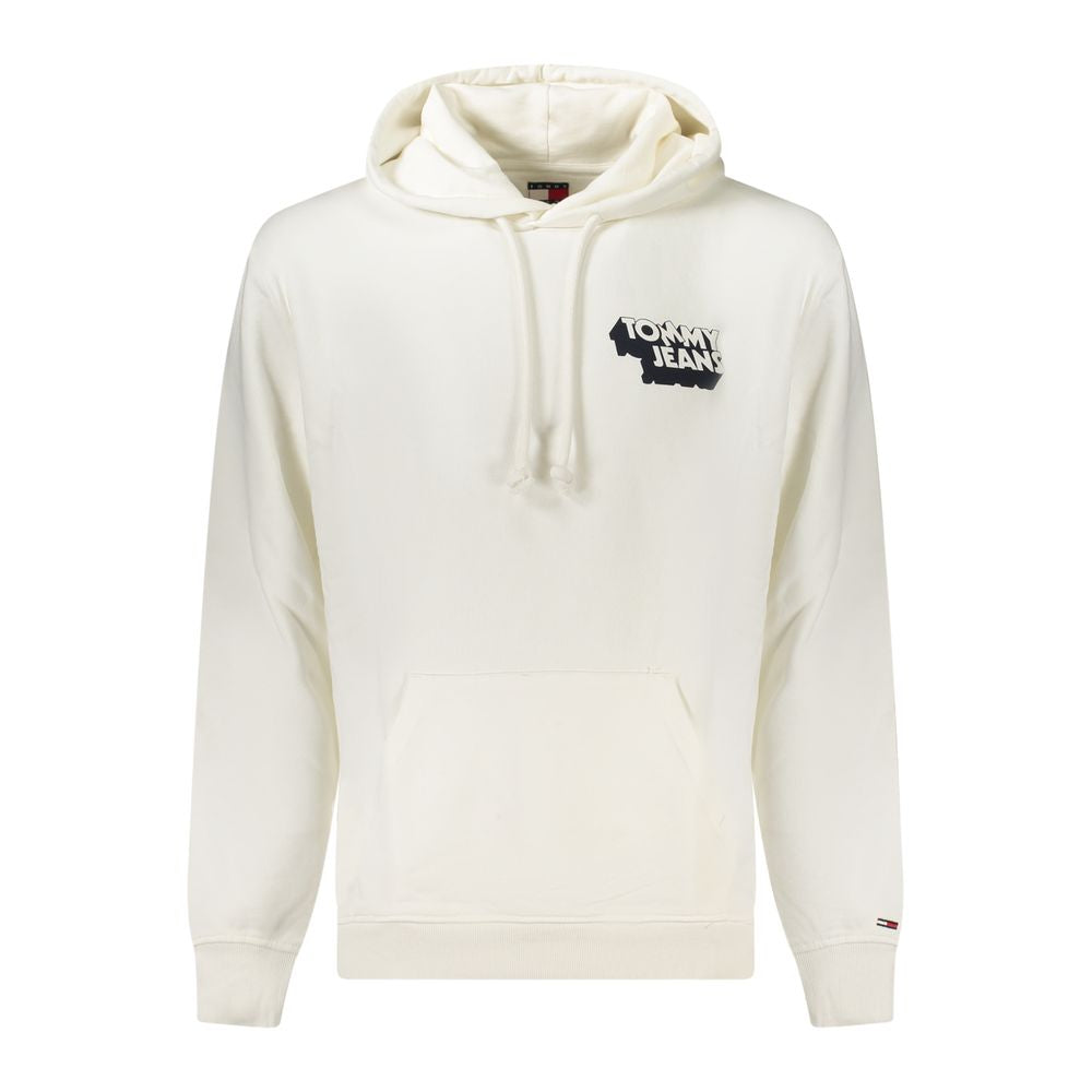 Sweat à capuche Tommy Hilfiger homme en coton blanc – TO-39314