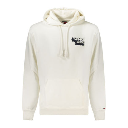Sweat à capuche Tommy Hilfiger homme en coton blanc – TO-39314