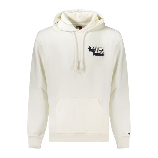Sweat à capuche Tommy Hilfiger homme en coton blanc – TO-39314