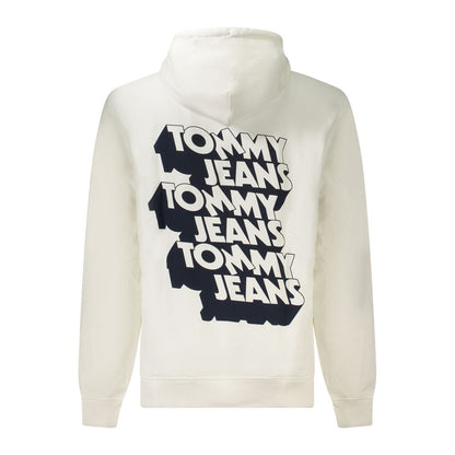Sweat à capuche Tommy Hilfiger homme en coton blanc – TO-39314