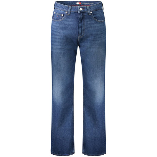 Jean Tommy Hilfiger homme Otis droit en coton bleu – TO-39329