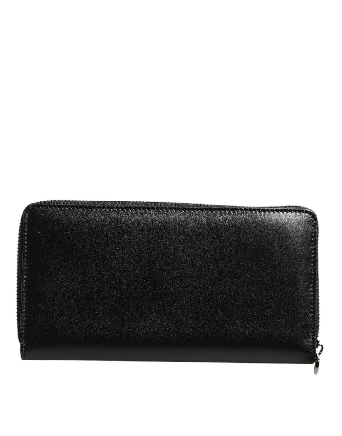 Portefeuille continental zippé Dolce & Gabbana homme en cuir noir – BAG4700