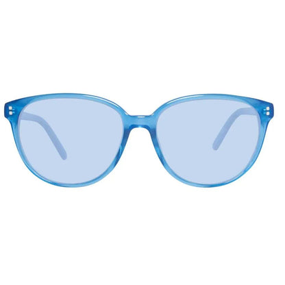 Benetton Blue Plastic Sunglasses by Benetton