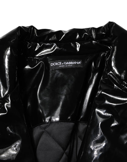 Doudoune matelassée Dolce & Gabbana en polyester noir – JKT41505