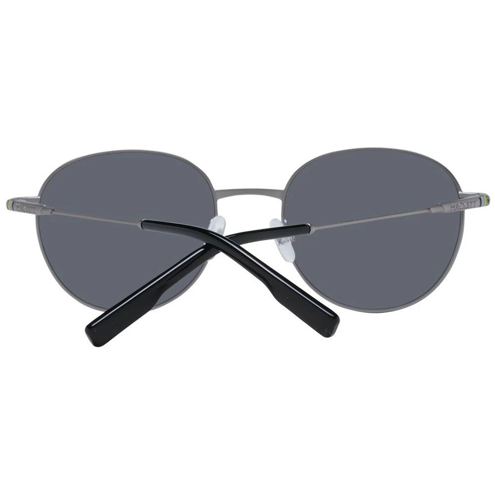 Hackett Gray Metal Sunglasses by Hackett