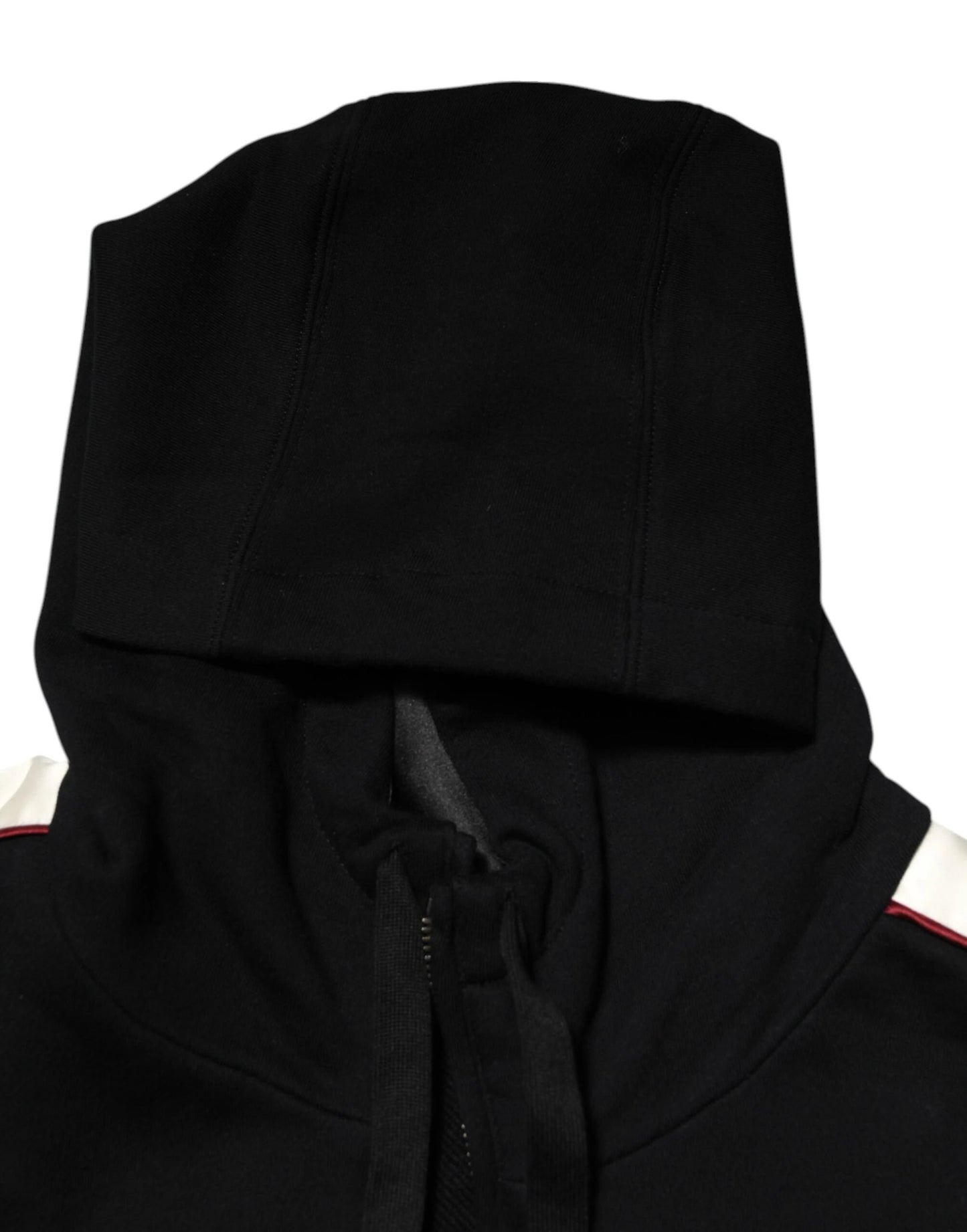 Dolce & Gabbana Black Cotton Plaque Track Cardigan Sweater by Dolce & Gabbana