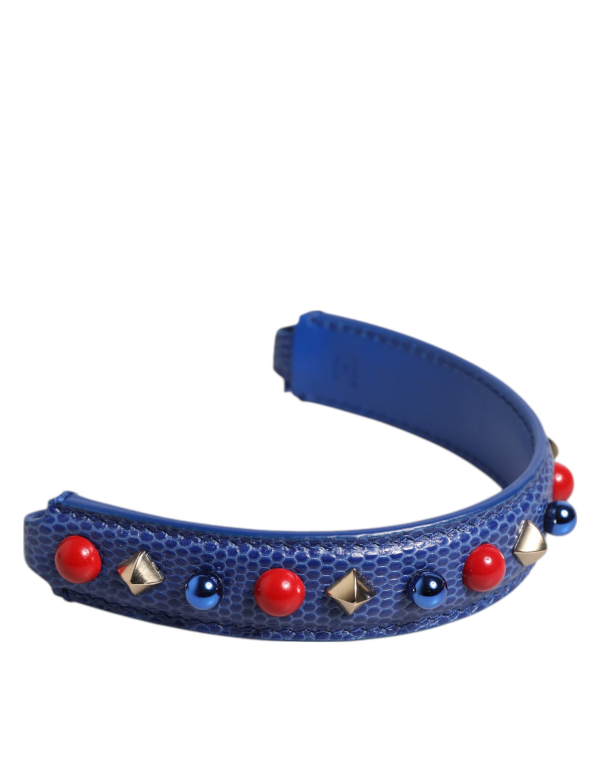 Bandoulière de sac Dolce & Gabbana femme en cuir de veau bleu – SMY11162